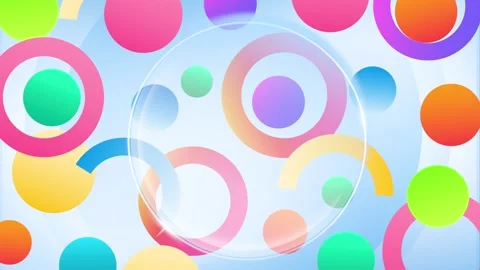 Geometric loop video Stock Footage 288054704