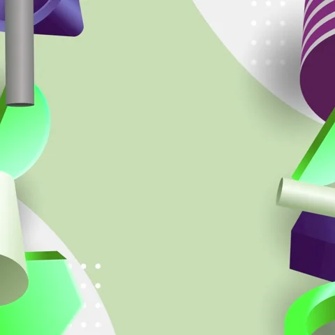 Geometric loop video Stock Footage 288163858