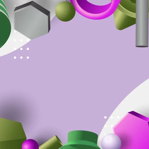 Geometric loop video Stock Footage 288163878