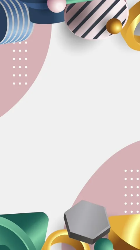 Geometric loop video Stock Footage 288163911