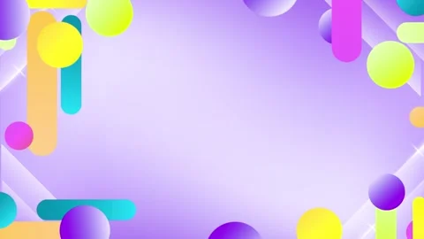 Geometric loop video Stock Footage 288164010