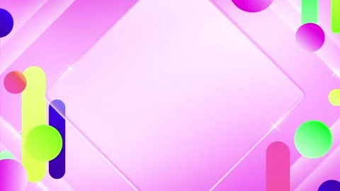 Geometric loop video Stock Footage 288164017