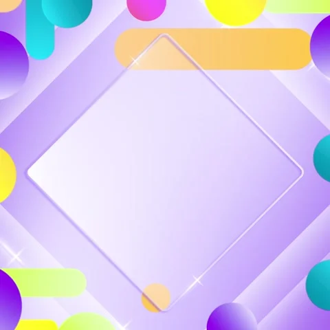 Geometric loop video Stock Footage 288164105