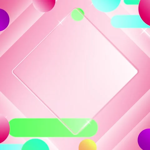 Geometric loop video Stock Footage 288164138