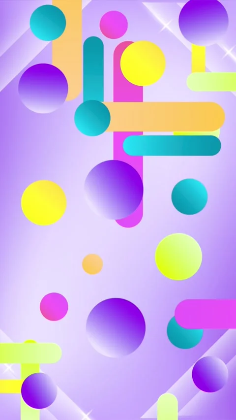 Geometric loop video Stock Footage 288164214