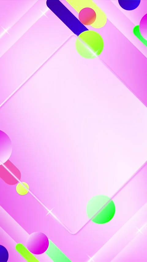 Geometric loop video Stock Footage 288164215