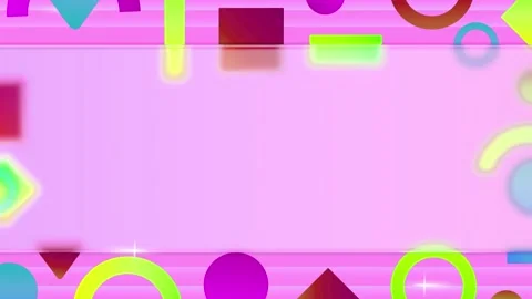 Geometric loop video Stock Footage 288164358