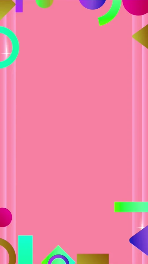 Geometric loop video Stock Footage 288164692