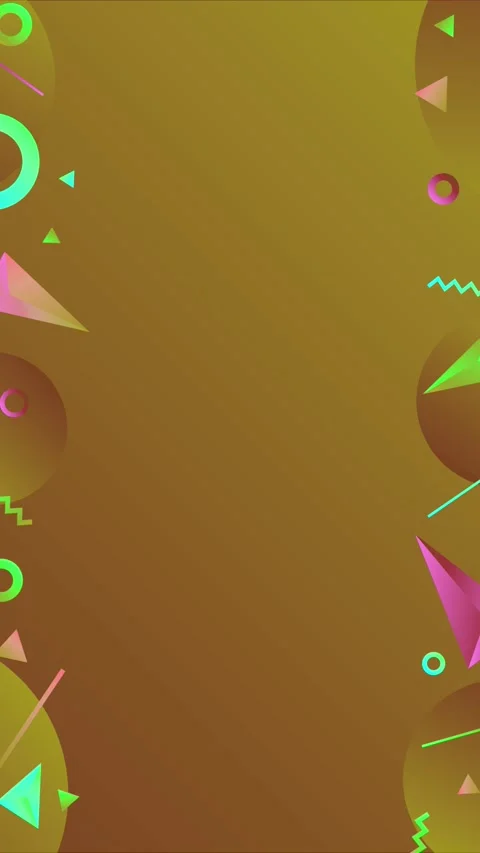 Geometric loop video Stock Footage 289182626