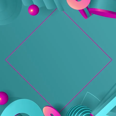 Geometric loop video Stock Footage 289183130