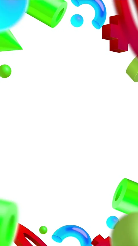 Geometric loop video Video stock 289266222