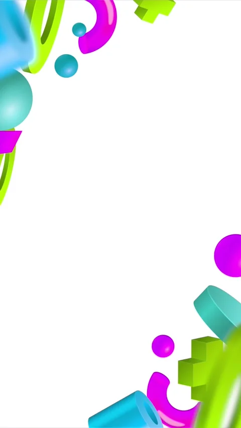 Geometric loop video Stock Footage 289266241