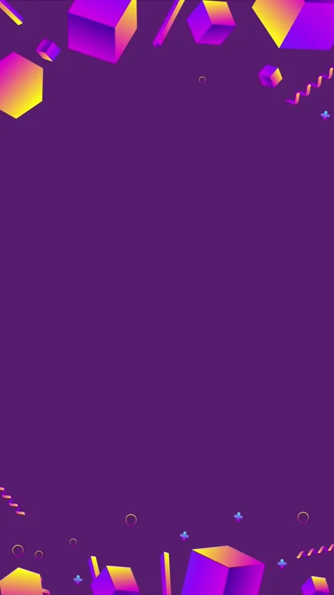 Geometric loop video Stock Footage 289266462