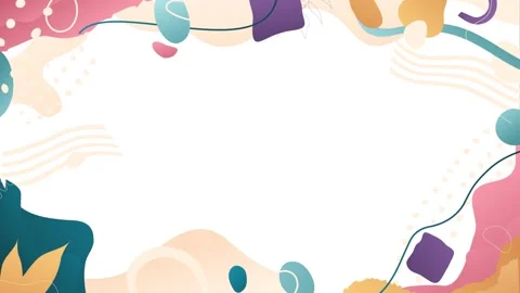 Geometric loop video Stock Footage 289501353