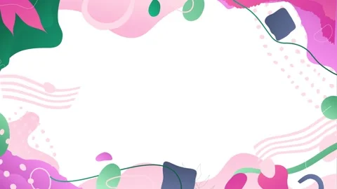 Geometric loop video Stock Footage 289501558