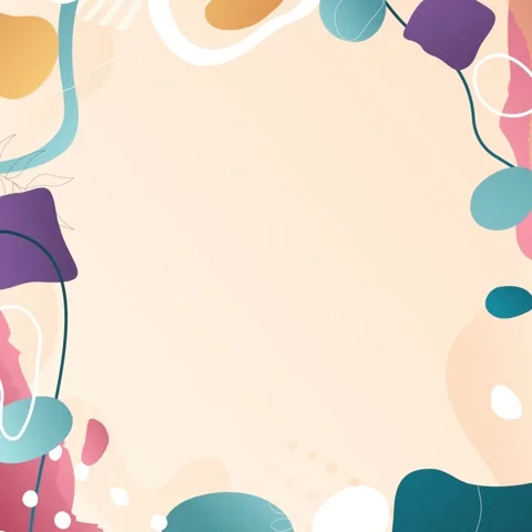 Geometric loop video Stock Footage 289501599