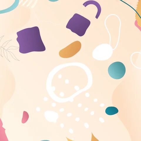 Geometric loop video Stock Footage 289501637