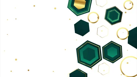 Geometric loop video Stock Footage 289502068