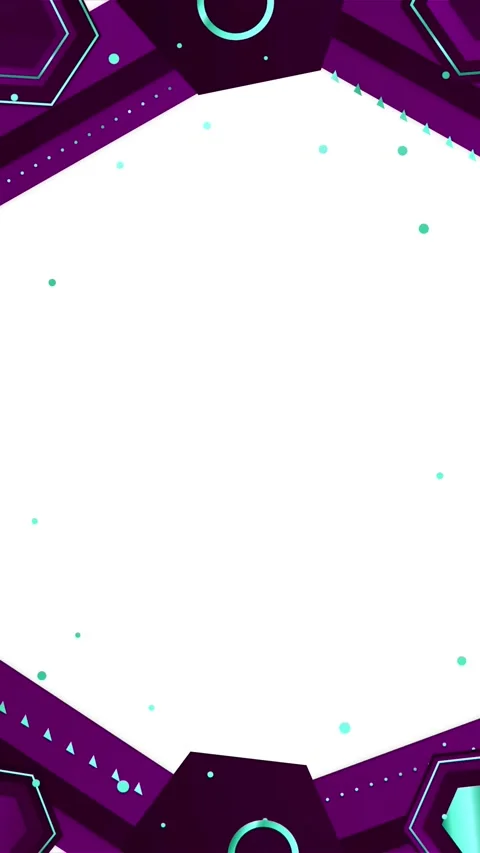 Geometric loop video Video stock 289502647