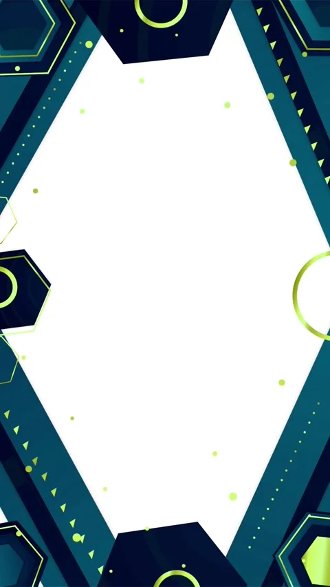 Geometric loop video Stock Footage 289502743