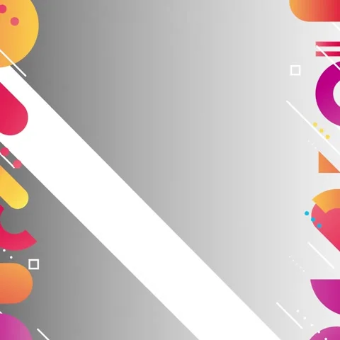 Geometric loop video Stock Footage 290293496