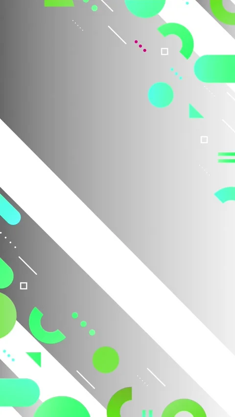 Geometric loop video Stock Footage 290293807
