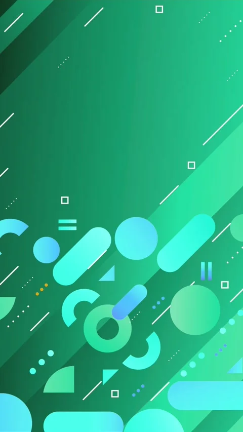 Geometric loop video Stock Footage 290293890