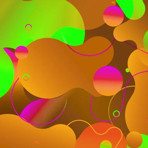 Geometric loop video Stock Footage 290294870