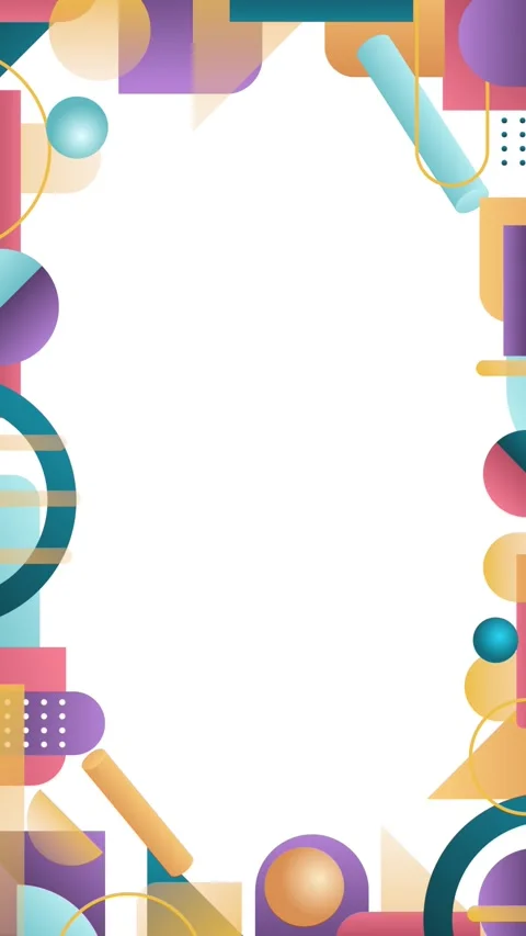 Geometric loop video Stock Footage 291246020