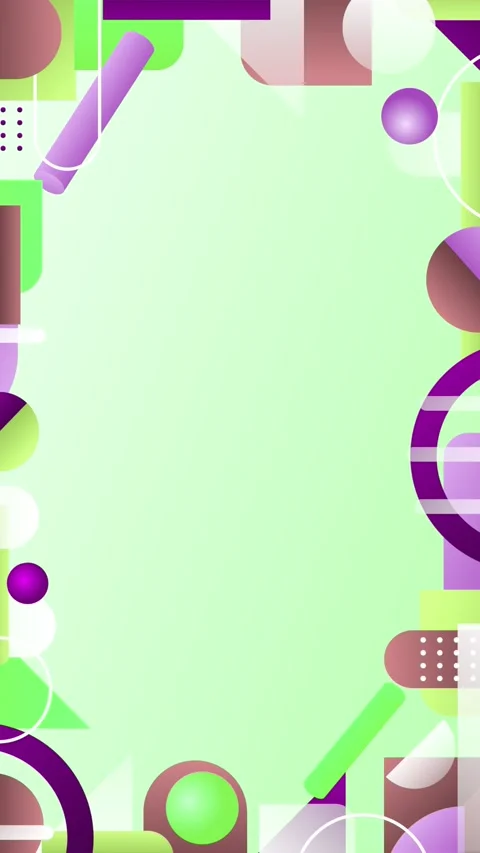 Geometric loop video Stock Footage 291246096