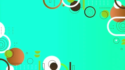 Geometric loop video Stock Footage 291246533