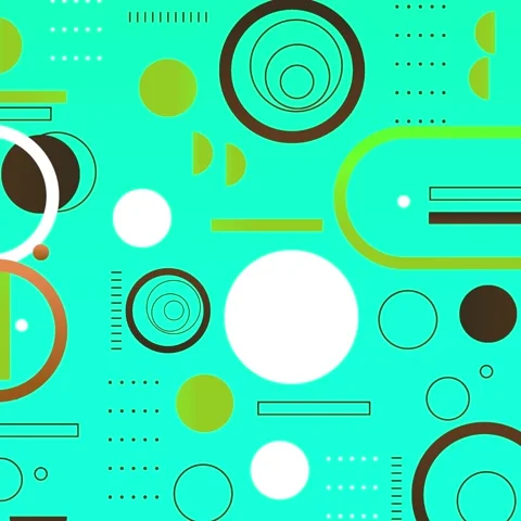 Geometric loop video Stock Footage 291246889