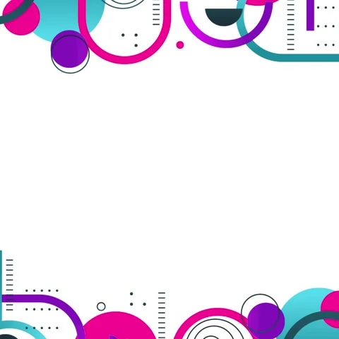 Geometric loop video Stock Footage 291247027