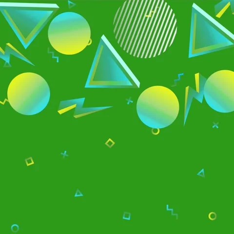 Geometric loop video Stock Footage 291610940