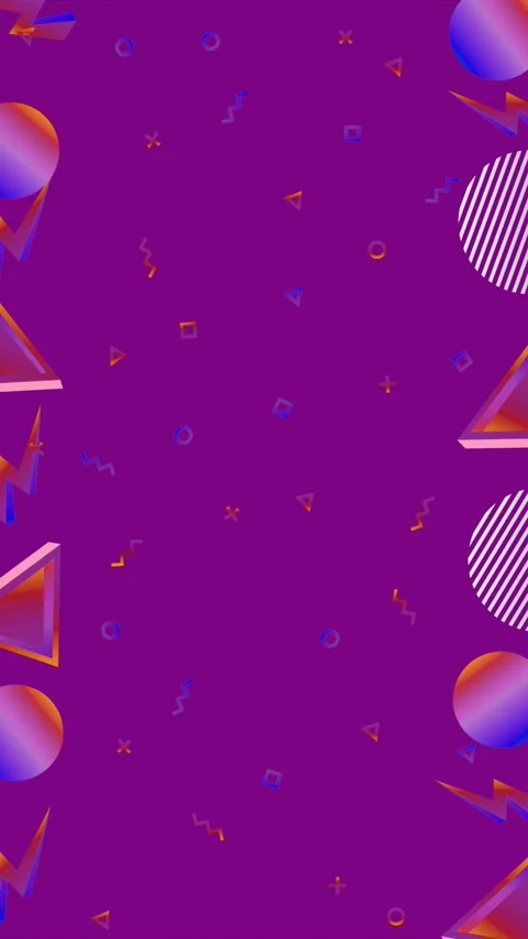 Geometric loop video Stock Footage 291611000