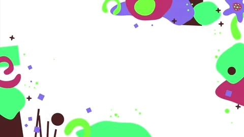 Geometric loop video Stock Footage 292356843