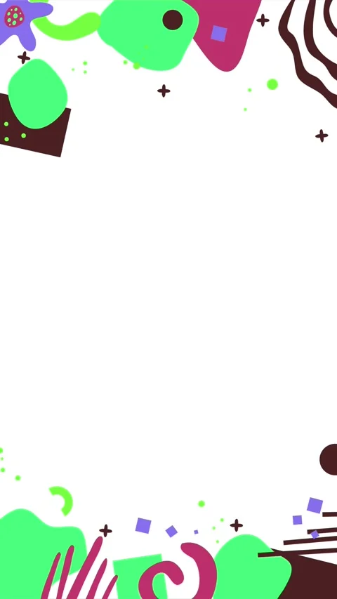 Geometric loop video Stock Footage 292357360