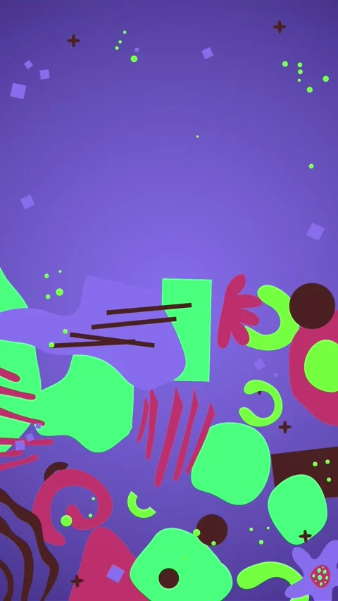 Geometric loop video Stock Footage 292357385