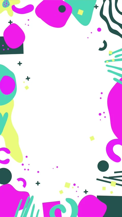 Geometric loop video Video stock 292357499