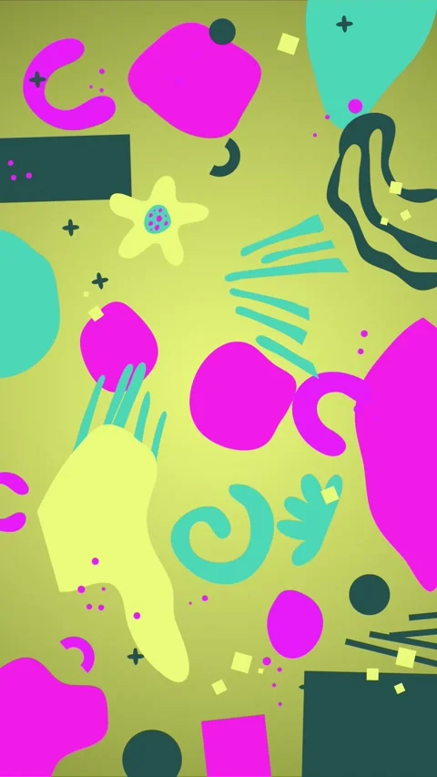 Geometric loop video Stock Footage 292357572