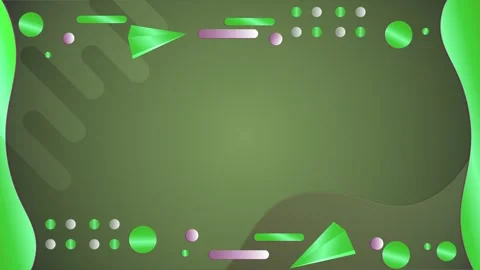 Geometric loop video Video stock 292357644