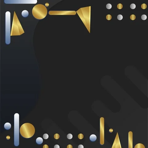 Geometric loop video Stock Footage 292357912