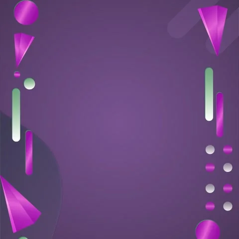 Geometric loop video Stock Footage 292358099