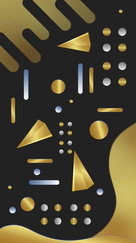 Geometric loop video Stock Footage 292358214