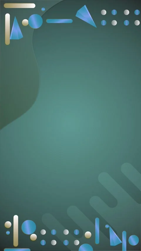 Geometric loop video Video stock 292358348