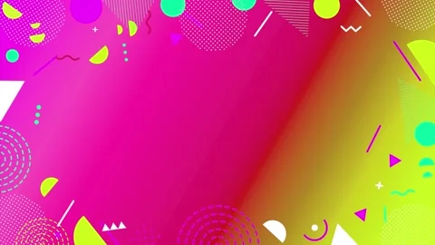 Geometric loop video Stock Footage 292983654