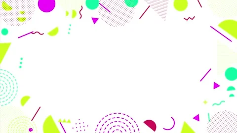 Geometric loop video Video stock 292983656