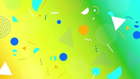 Geometric loop video Video stock 292983692