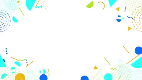 Geometric loop video Stock Footage 292983772