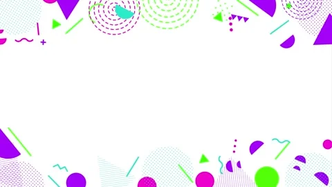 Geometric loop video Stock Footage 292983812